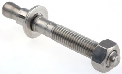 A4 Stainless steel 12mm through bolt